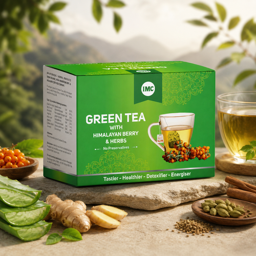 Himalayan Berry Green Tea with Sea Buckthorn & Herbs