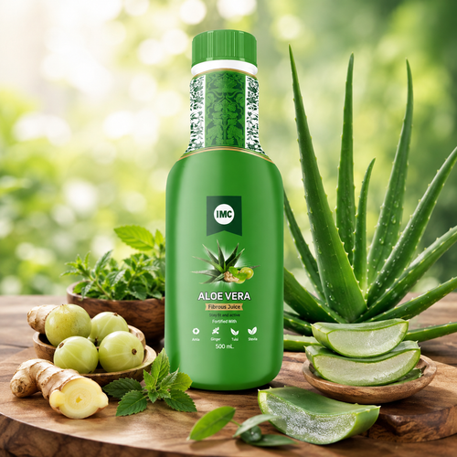 IMC ALOE VERA FIBROUS JUICE