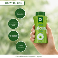 IMC Aloe Antiseptic Talcum Powder