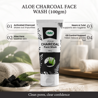 IMC Aloe Charcoal Face Wash