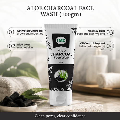 IMC Aloe Charcoal Face Wash