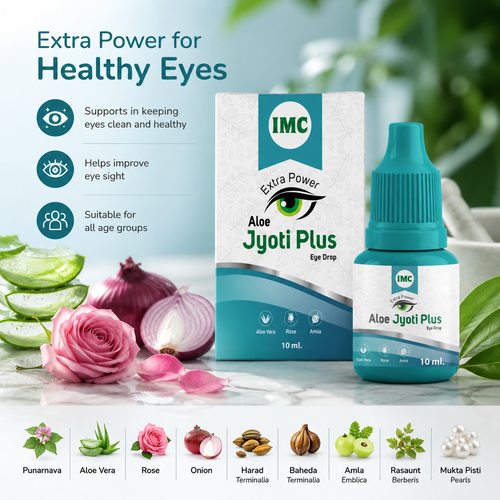 IMC Aloe Jyoti Plus Eye Drops