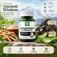 IMC Ashwagandha with Shilajit Tablets
