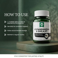 IMC Ashwagandha with Shilajit Tablets