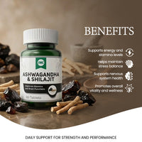 IMC Ashwagandha with Shilajit Tablets