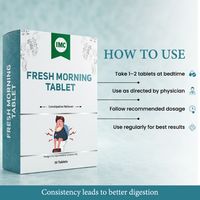 IMC Fresh Morning Tablet with Triphla & Isabgol