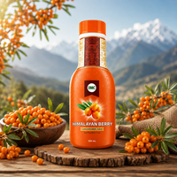 IMC Organic Sea Buckthorn Juice bottle with Himalayan superfruit, rich in vitamin C and antioxidants