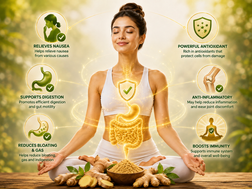 Adrak - Sounth or Ginger | Zingiber Officinale