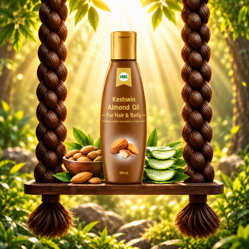 IMC Keshwin Almond Oil for Hair & Body